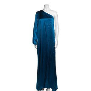 Badgley Mischka Silk Long Dress Size 4